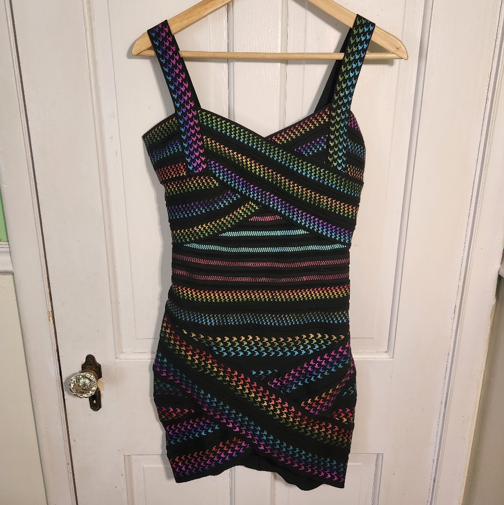 Fashion Nova Banded Bodycon Dress Size M